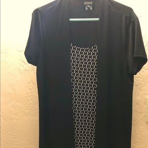 Enfocus black and white dress